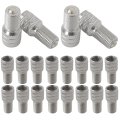 Double Seal Valve Stem Cap Inflate Tire Flow Through Tires Air For High Pressure Truck Car Rv Semi Bus 23mm Easy To Use -20
