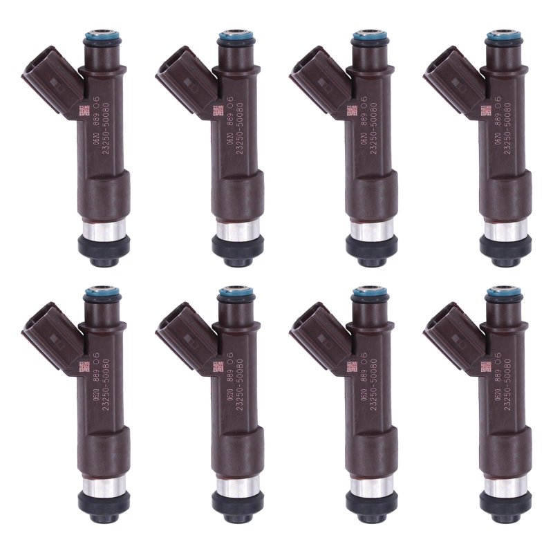 8 Pcs Fuel Injectors For Toyota Tundra Sequoia 4runner 2005 2009 Land Cruiser 2007 Lexus Lx470 2006 Gx470 4 7l V8 Fj728
