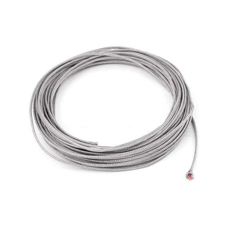 K Type Thermocouple Wire Temperature Sensor Probe Tester 0 4 Mm X 12 5 M Silver Tone Metal And Plastic