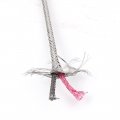 K Type Thermocouple Wire Temperature Sensor Probe Tester 0 4 Mm X 12 5 M Silver Tone Metal And Plastic
