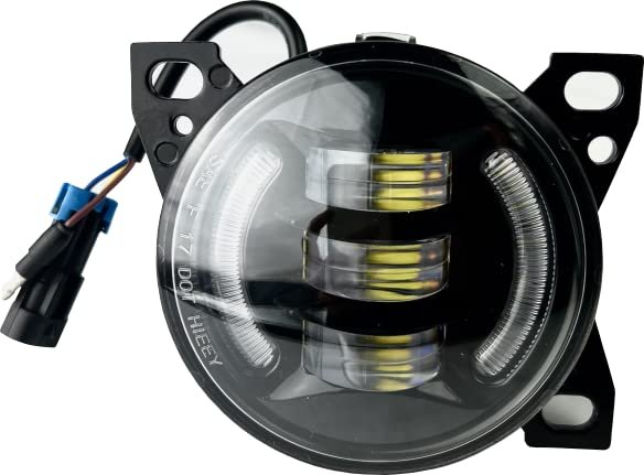 Automann Led Fog Driving Lamp Split Halo Position Light Right Hand For Kenworth