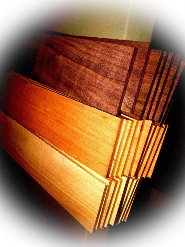 Multipak 21 Pieces Kiln Dried Sanded Thin Walnut Cherry Maple 12 X 3 1 4 Craft Wood Kit Set Supplies Mon-0679to