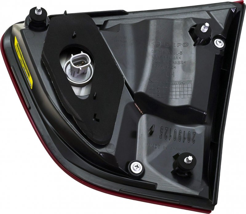 Evan-fischer Tail Light Assembly For 2017-2019 Nissan Pathfinder Inner Capa Driver Side