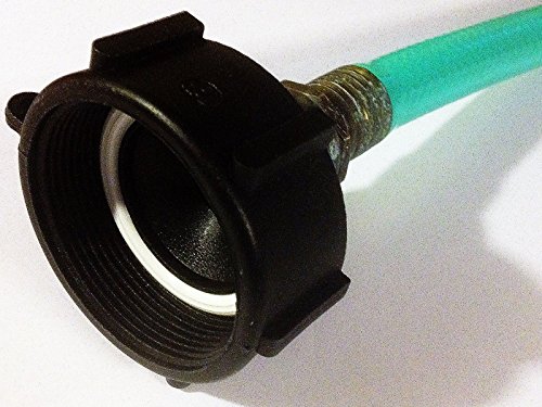 Food Grade Ibc Tote Tank Drain Adapter 2 In Npt X Male Garden Hose Brass Fitting For 275 And 330 Gallon Tanks