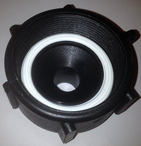Food Grade Ibc Tote Tank Drain Adapter 2 In Npt X Male Garden Hose Brass Fitting For 275 And 330 Gallon Tanks