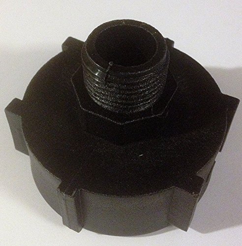 Food Grade Ibc Tote Tank Drain Adapter 2 In Npt X Male Garden Hose Brass Fitting For 275 And 330 Gallon Tanks
