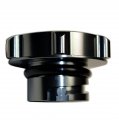 Vms Racing Gunmetal Oil Cap With Black Engine Notice Emblem In Cnc Machined Billet Aluminum Compatible Ls7 Lsa Ls9 Lt1 Lt4 Dry