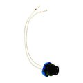 Accelerator Pedal Position Sensor Connector For Navistar 8100 2001 2002 2003 Plastic Metal Blade Terminal Push On Male Pigtail 