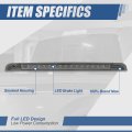 Auto Dynasty Smoked Housing Led 3rd Third Tail High Mount Brake Light Lamp Compatible With Chevy Equinox Pontiac Torrent 05-06