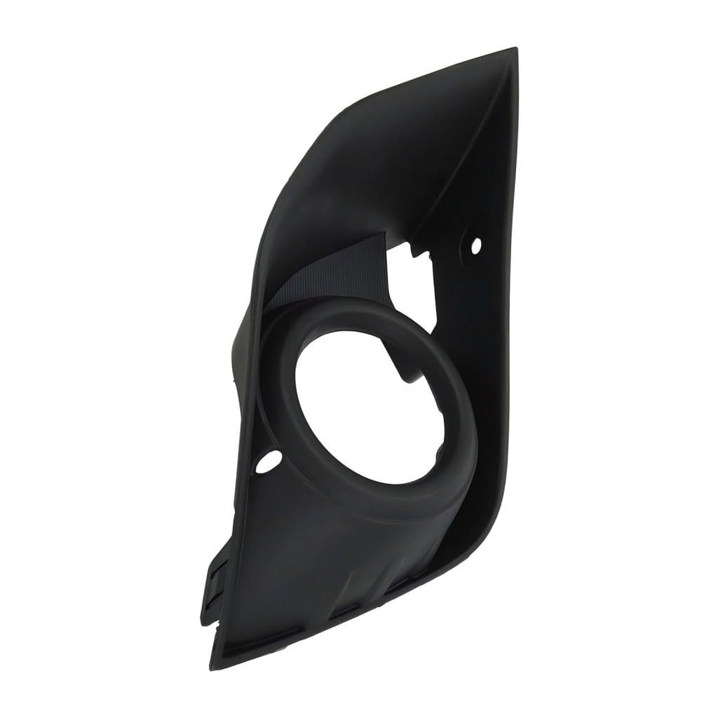 Fog Light Bezel Front Driver Side For Mitsubishi Rvr Outlander Sport 2016 2017 Textured Black Plastic Replaces Mi1038131 And