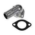 Oldsmobile Bravada 1992 1993 1994 Engine Coolant Thermostat Housing Metal Natural Finish 180 Degrees Neck Angle 2 Mounting Hole 