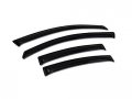 R L Racing Smoke Window Sun Rain Wind Guard For 2004-2009 Mazda 3 Mazda3 Sedan 4pc 