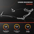 A-premium Power Steering Pressure And Return Hose Line Assembly Compatible With Infiniti G25 2011-2012 G37 2009-2013 Q40 2015