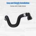 Uxcell 1 Set Car Hose-water Inlet W Clamps No 973114u100 For Hyundai Sonata 2012-2015 Kia Optima 2011-2016