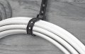 Southwire Ct0890100 8-inch Heavy Duty Cable Ties Strong 90 Lb Test Universal Easy Zip Black Pack Of 100 