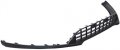 Kuafu Front Lower Valance Grille Compatible With 2015-2018 Ford Focus F1ez17626a Bumper Spoiler Panel Lip Chin Grill Painted