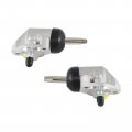 Pair Hydraulic Uni-servo Cylinders Left Right With Link Arms For 10 X 2-1 4 12 2 Hydrualic Marine Trailer Brake 