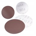 Uxcell 20pcs 7 Inch Hook And Loop Sanding Disc 2000 Grits Flocking Sandpaper For Random Orbit Sander Brown