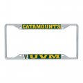 Desert Cactus The University Of Vermont Uvm Catamounts Metal License Plate Frame For Front Or Back Car Officially Licensed 