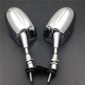 Smt-chromed Rear View Mirrors Compatible With Honda Cbr 600 Kawasaki Ninja 636 Zx9 Zx10r Suzuki Katana Gsxr Yamaha Motor