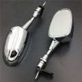 Smt-chromed Rear View Mirrors Compatible With Honda Cbr 600 Kawasaki Ninja 636 Zx9 Zx10r Suzuki Katana Gsxr Yamaha Motor