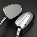 Smt-chromed Rear View Mirrors Compatible With Honda Cbr 600 Kawasaki Ninja 636 Zx9 Zx10r Suzuki Katana Gsxr Yamaha Motor
