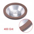 Uxcell 100x32x20x10x3mm Resin Bond Cup Diamond Grinding Wheel 400 Grit For Carbide Metal