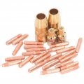 25pcs Welding Contact Tip 000068 Torch Consumables For Miller Millermatic Ma 10 15