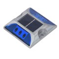 Road Ground Lights Solar Driveway Deck Stud Dock Lamp For Step Sidewalk Stair Outdoor Ip68 Marker Blue Light 0 2w 