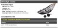 Marketplace Auto Parts Left Driver Side Headlight Assembly Compatible With 2011-2013 Hyundai Elantra Sedan Us Built Vehicle