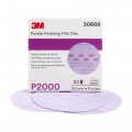 3m Hookit Purple Finishing Film Abrasive Disc 30666 6 In 2000 Grade 50 Pack Clear Coat Sanding Paint Defect Removal Long