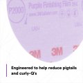 3m Hookit Purple Finishing Film Abrasive Disc 30666 6 In 2000 Grade 50 Pack Clear Coat Sanding Paint Defect Removal Long