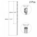 Uxcell Hss High Speed Steel Extra Long Twist Drill Bits 6 5mm Diameter 300mm Length For Hardened Metal Woodwork Plastic