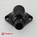 Billet Swivel Thermostat Housing Water Neck For Chevy Small Big Block 45 Degrees 16an Cnc 6061 T6 Aluminum With O Ring Seal And
