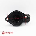 Billet Swivel Thermostat Housing Water Neck For Chevy Small Big Block 45 Degrees 16an Cnc 6061 T6 Aluminum With O Ring Seal And