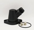 Billet Swivel Thermostat Housings Water Neck Chevy 45 Degree 16an Black 