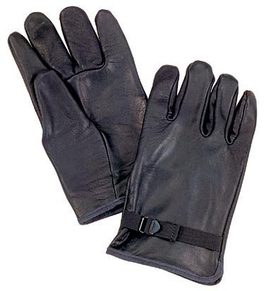 Rothco Leather D3-a Type Gloves Black Size 4