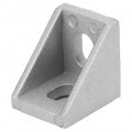 Bordstract 30pcs Aluminum Corner Bracket 2 Holes Right Angle L Type For 2020 Profiled Lightweight And Flexible 