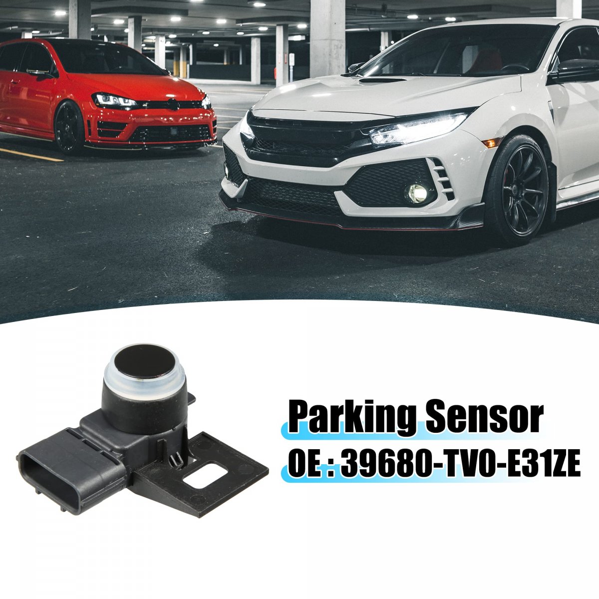 Car Bumper Pdc Reverse Parking Assist Sensor For Acura Tlx 2015-2017 Honda Accord 2018-2019 39680-t0a-r12zz 39680-tv0-e11