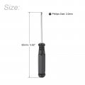 Uxcell Mini Phillips Screwdriver 2 0mm Cross Head With Black Handle For Small Appliances Pcs