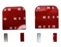 Lzlrun 2pcs Replacement Magnet With Adhesive Of Car Door Welcome Led Light 