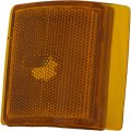 Turn Signal Corner Lens For Gmc C2500 Suburban 1999 Driver Side Lower 2pc Design With Dual Sealed Beam Or Composite Headlight 
