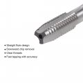 Uxcell Thread Milling Threading Tap 5 16 -18 Unc Left Hand Machine Hss High Speed Steel 6542 Uncoated 3 Straight Flutes 2b
