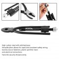 9 Safety Wire Twisting Pliers High Carbon Steel Forgingock Screwdriver Lock Twister Electrical Automatic Return Quick Twist