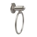 Allied Brass Sh-16-sn 6-inch Towel Ring Satin Nickel 
