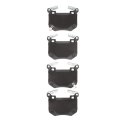 Front Brake Pads For Genesis G70 2019 To 2025 4000 Hybridynamic Series Mechanical Wear Sensor 3 25in Height And 4 46in Width 