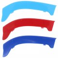 Newyall Set Of 3 M-colored Front Grille Grill Insert Cover Strips Clip Trim Accessories