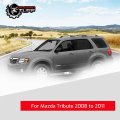 Driver Side Mirror Glass Assembly With Plastic Backing Plate Non-heated Compatible 2008-2012 Ford Escape 2008-2011 Mazda