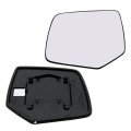Driver Side Mirror Glass Assembly With Plastic Backing Plate Non-heated Compatible 2008-2012 Ford Escape 2008-2011 Mazda