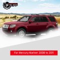 Driver Side Mirror Glass Assembly With Plastic Backing Plate Non-heated Compatible 2008-2012 Ford Escape 2008-2011 Mazda